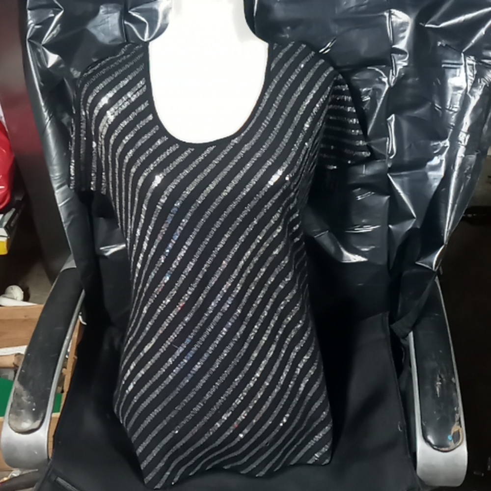 Nice evening shimmery shirt